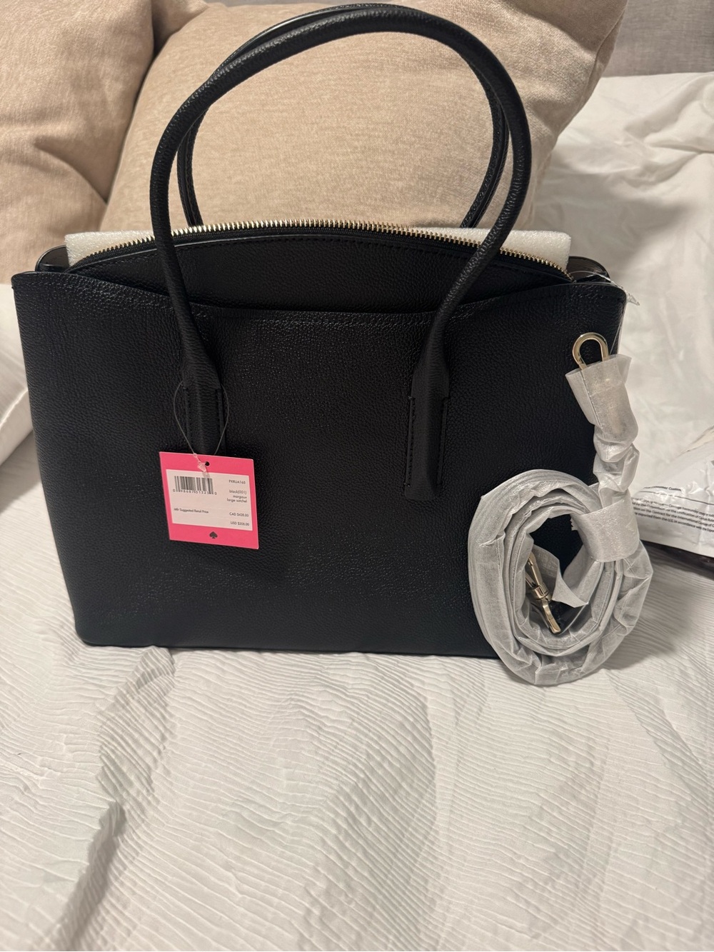 NWT Kate Spade Black Handbag - Picture 3 of 4